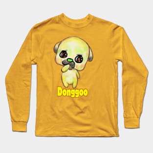 Baby Pug Donggoo Long Sleeve T-Shirt